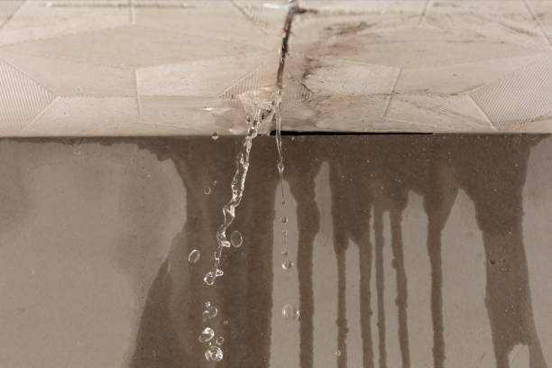 Professional Burst Pipe Cleanup technician working in Herndon, VA